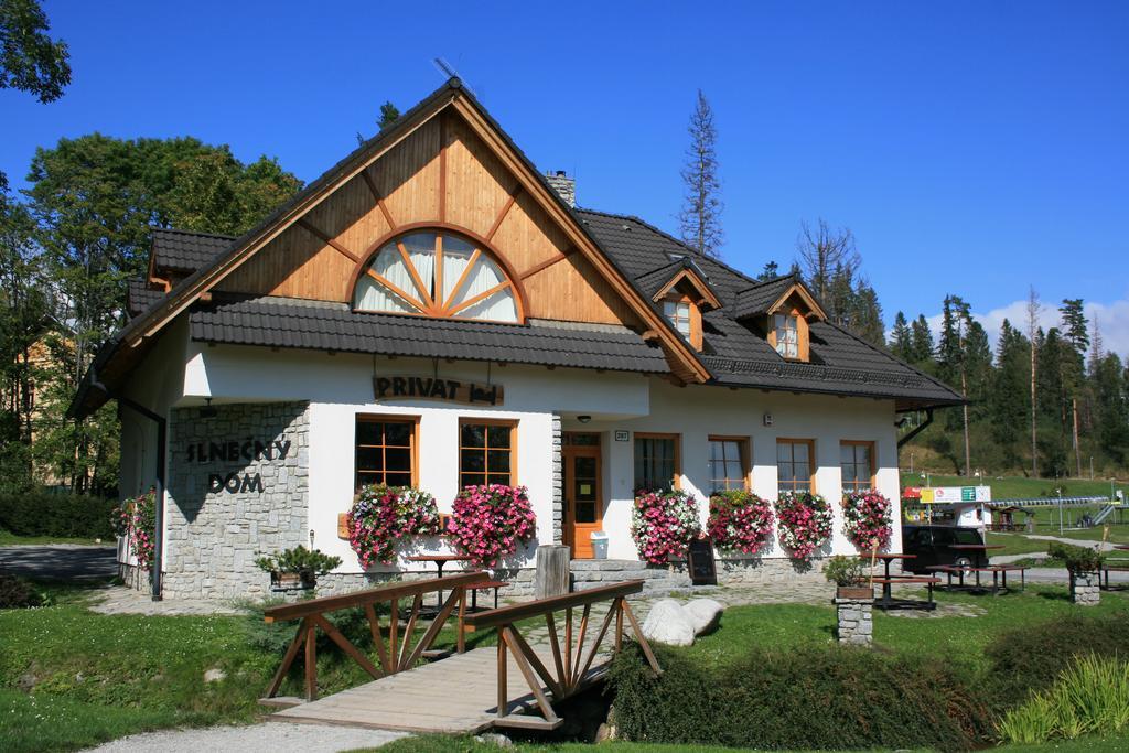 Penzion Slnecny Dom Hotel Tatranská Lomnica Exterior foto